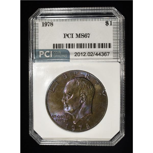 1978 EISENHOWER DOLLAR PCI SUPERB GEM BU
