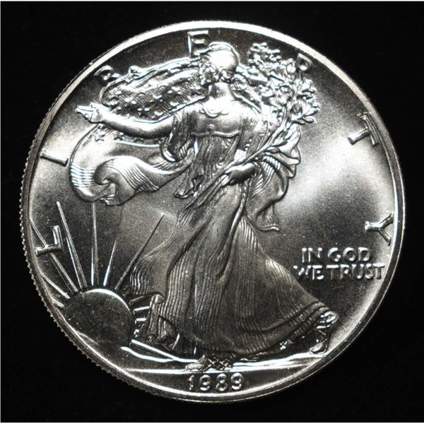 1989 AMERICAN SILVER EAGLE