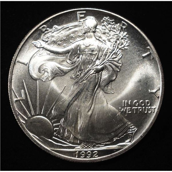 1992 AMERICAN SILVER EAGLE