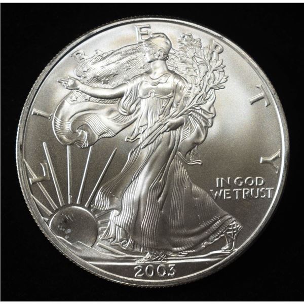 2003 AMERICAN SILVER EAGLE