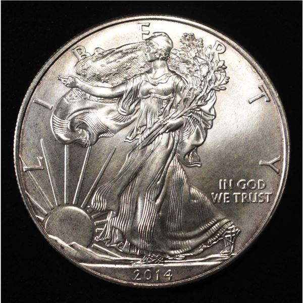2014 AMERICAN SILVER EAGLE