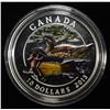 Image 1 : 2013 PAINTED WOOD DUCK 1/2 OZ 0.999 SILVER ROUND