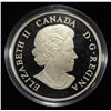 Image 2 : 2014 PAINTED CARIBOU 1 OZ 0.999 SILVER ROUND