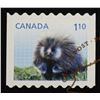Image 4 : PAINTED PORCUPINE 0.999 SILVER COIN & STAMP