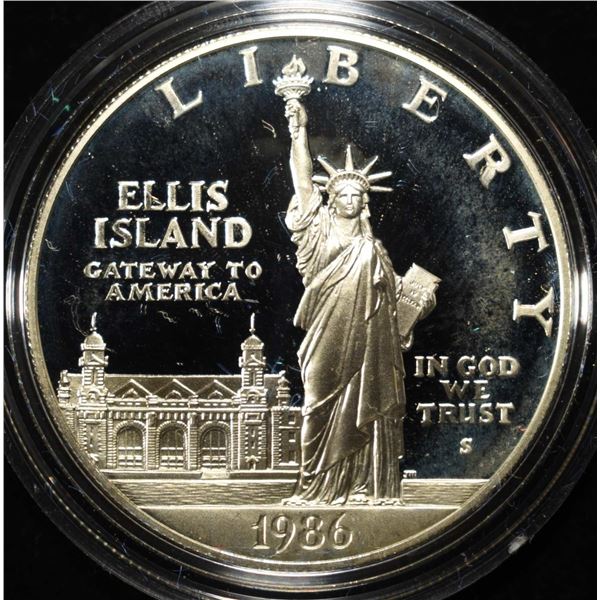 1986 $1 COMMEM STATUE OF LIBERTY