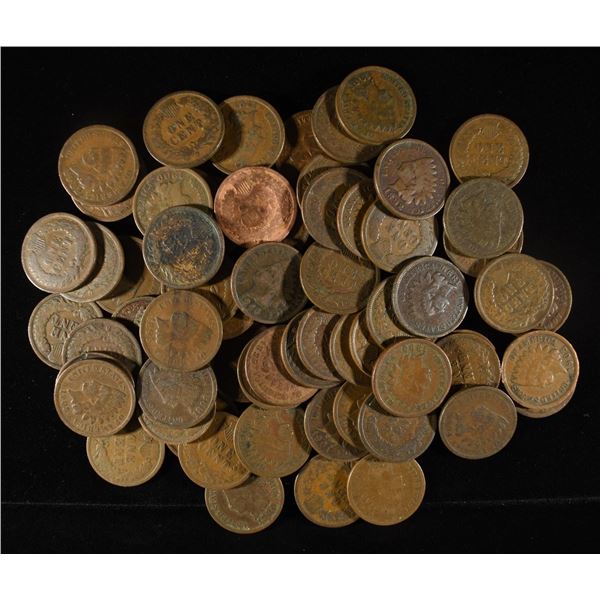 (64) INDIAN CENTS FROM THE 80'S, 90'S, 00'S