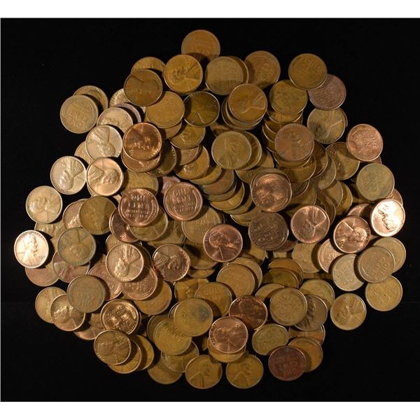 (200) "S" MINT WHEAT CENTS
