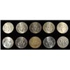 Image 2 : (10) 90% SILVER KENNEDY HALF DOLLARS