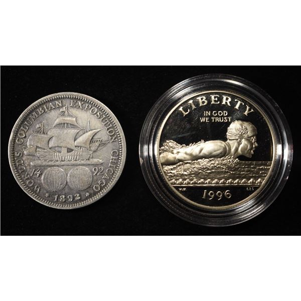(2) 50C CEMMEM 90% SILVER