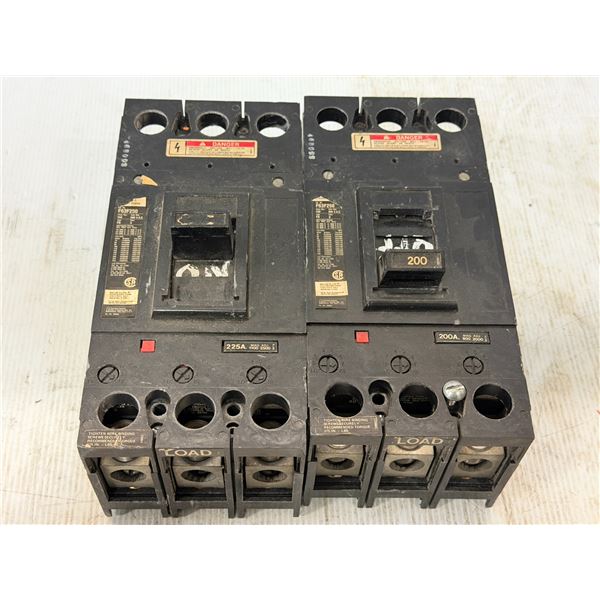 (2) Gould #F63F250 Circuit Breakers