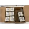 Image 1 : Lot of (8) Bussmann #170M3420 Square Body Flush End High Speed Fuse Module 450A