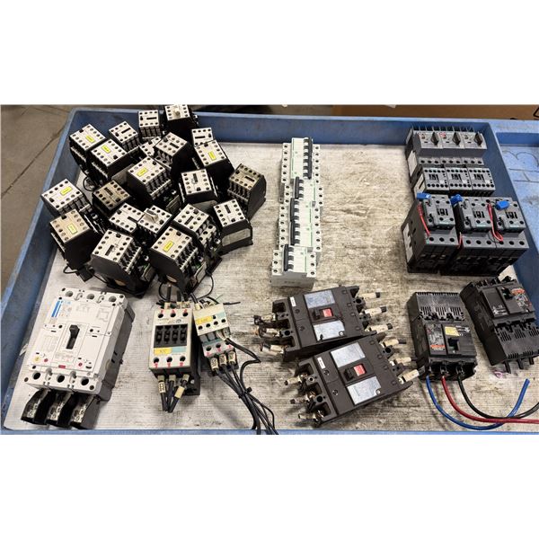 Lot of Contactors & Circuit Breakers