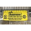 Image 8 : Lot of Assorted Sizes of Bussmann Fuse Covers