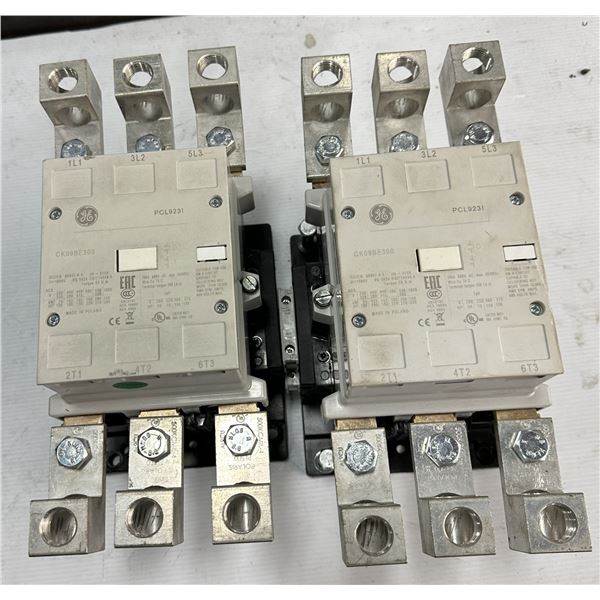 (2) GE #CK09BE300 Motor Contactors