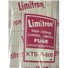 Image 3 : (3) Limitron #KTS-R-600 Fuses