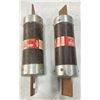 Image 1 : (2) Fusetron #FRS-R-450 Fuses