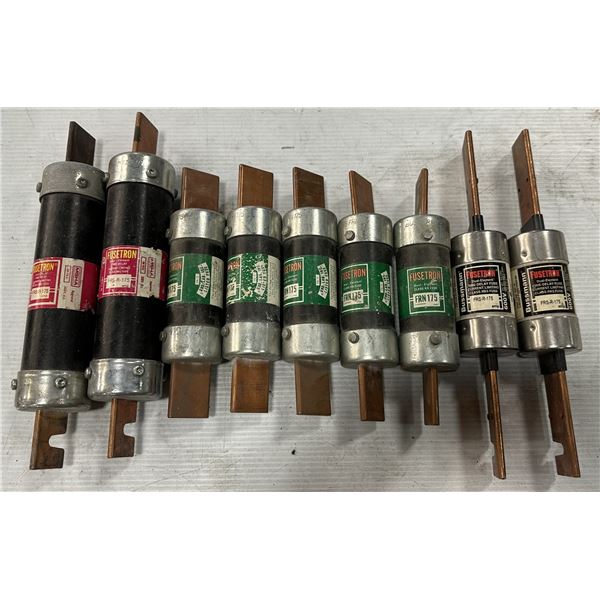 Lot of (9) Assorted #175 Fuses
