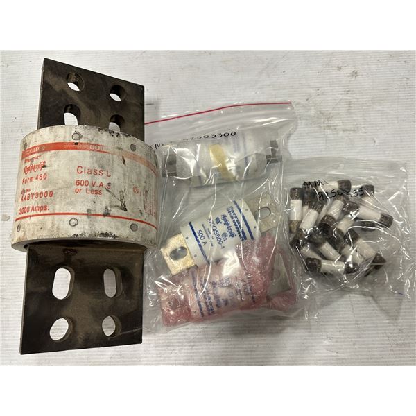 Lot of Gould & Ferraz Shawmut Fuses