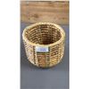 Image 1 : HAND WOVEN FIRST NATIONS BASKET 5" X 4"