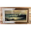 Image 1 : FRAMED PRINT BY ROBERT WOOD 57" X 33"