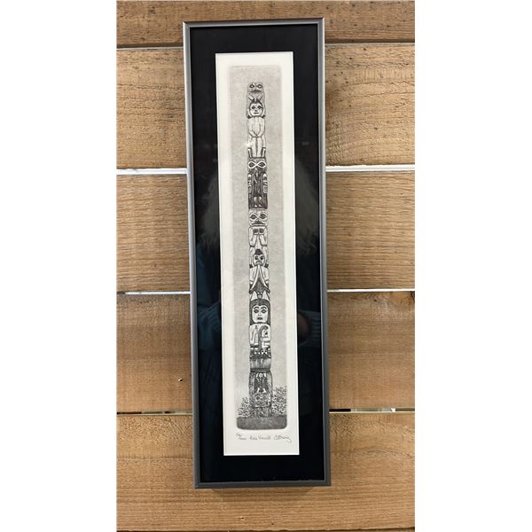 FRAMED LEP (54/200) BY H. CRAIG TITLED "POLE VAULT" 6" X 20"