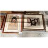 Image 3 : SHELF OF ASSORTED FRAMED ARTWORK & SKETCHES
