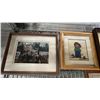 Image 6 : SHELF OF ASSORTED FRAMED ARTWORK & SKETCHES