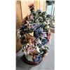 Image 5 : CHINESE GLASS FLOWER BONSAI TREE