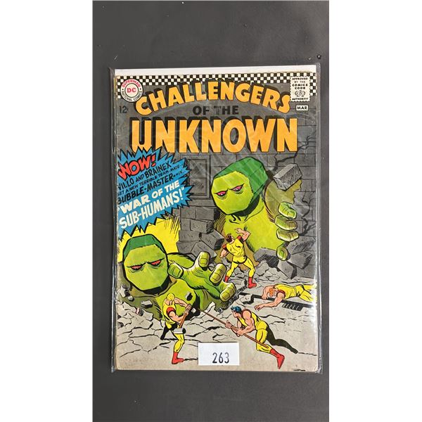 DC CHALLENGERS OF THE UNKNOWN #54 COMIC BOOK