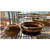 Image 2 : SHELF OF ASSORTED CARVED WOOD BOWLS