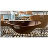 Image 3 : SHELF OF ASSORTED CARVED WOOD BOWLS