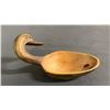 Image 2 : CARVED SWAN-SHAPED WOOD LADLE