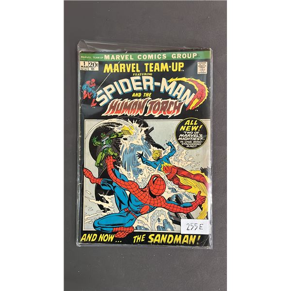 MARVEL TEAM-UP FEATURING SPIDER-MAN AND THE HUMAN TORCH #1 COMIC BOOK