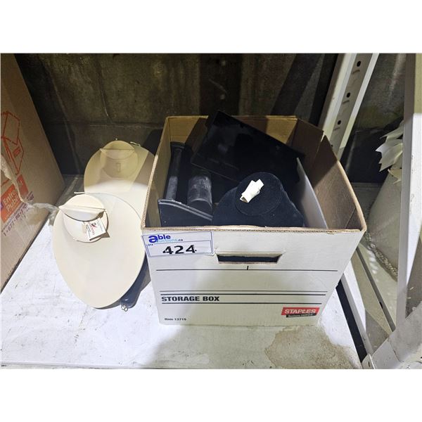 BOX OF ASSORTED JEWELRY DISPLAYS