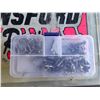 Image 6 : SHELF OF ELECTRONICS TOOLS & STORAGE: MULTI-COMPARTMENT STORAGE, WIRE CONNECTORS, HAND TOOLS & MORE