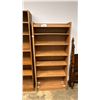 Image 3 : 6-TIER WOOD BOOKSHELF