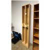 Image 1 : (2) WOOD CD STORAGE TOWERS