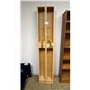 Image 3 : (2) WOOD CD STORAGE TOWERS