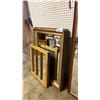Image 1 : (3) ASSORTED FRAMED WALL MIRRORS