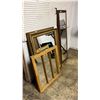 Image 2 : (3) ASSORTED FRAMED WALL MIRRORS