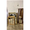 Image 3 : (3) ASSORTED FRAMED WALL MIRRORS