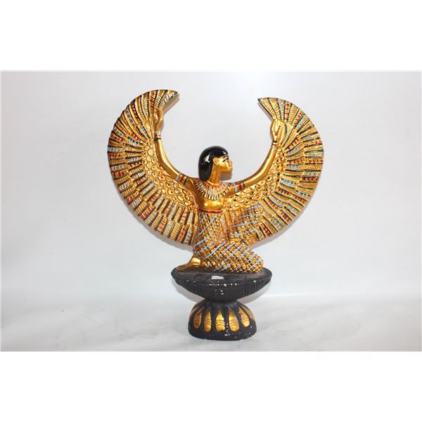 EGYPTIAN STATUE WITH WINGS