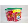 Image 1 : FLEER 91 BASEBALL CARDS 10 WAX PACKS