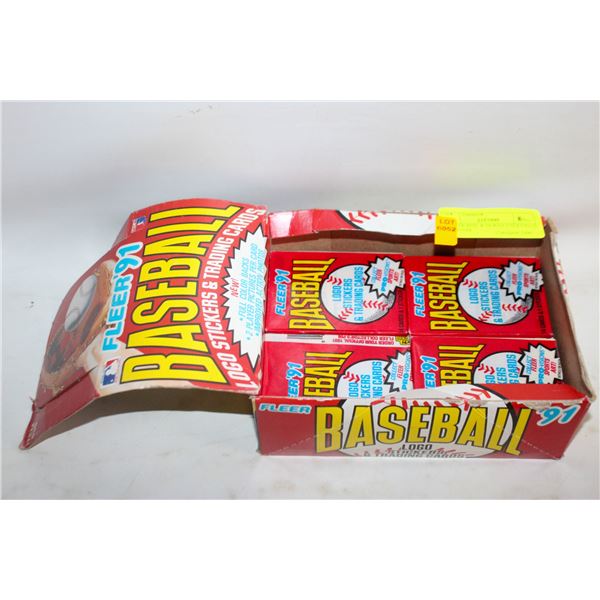 DEALER BOX  & 16 WAX PACKS PLUS 4 BOTTOM