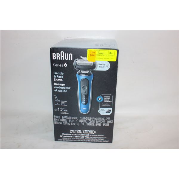 BRAUN SERIES 6 SMART ELECTRIC RAZER