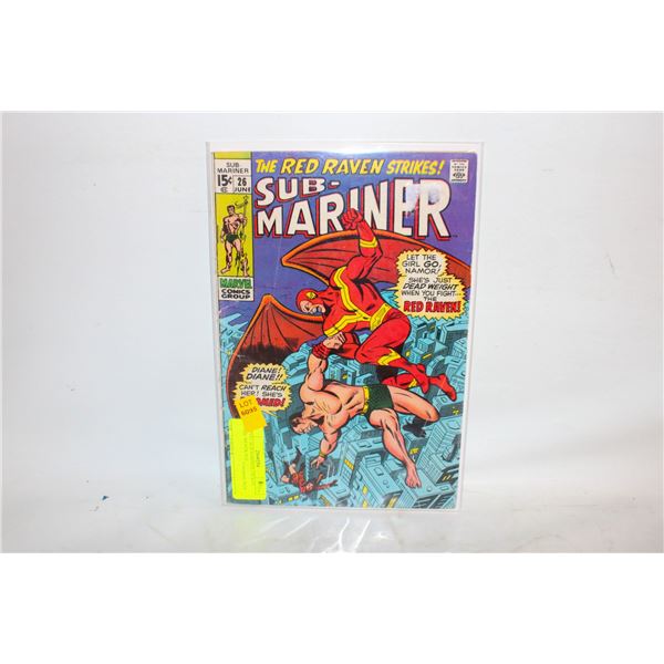 MARVEL SUB MARINER #26 KEY COMIC SILVER AGE