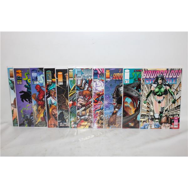 LOT OF 11 VINTAGE IMAGE COMIC BOOKS