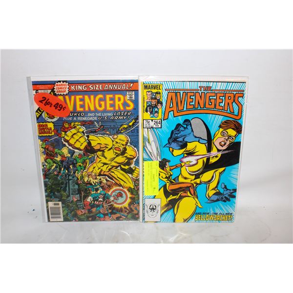 MARVEL AVENGERS #264 KEY COMIC 1ST APP