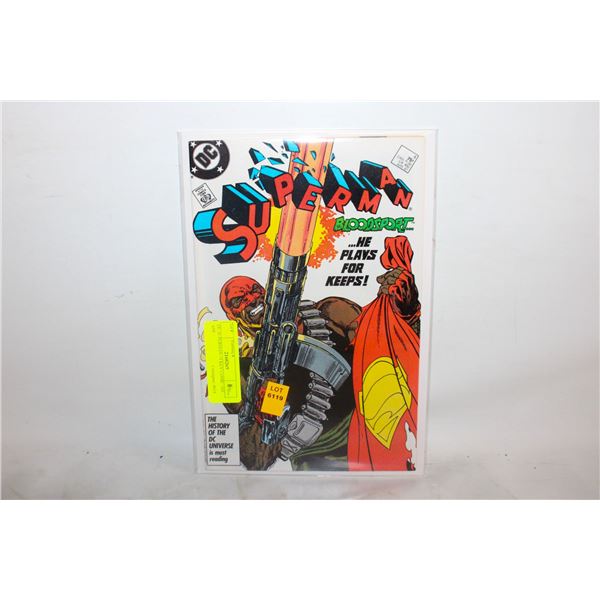 DC SUPERMAN #4 KEY COMIC 1ST APP