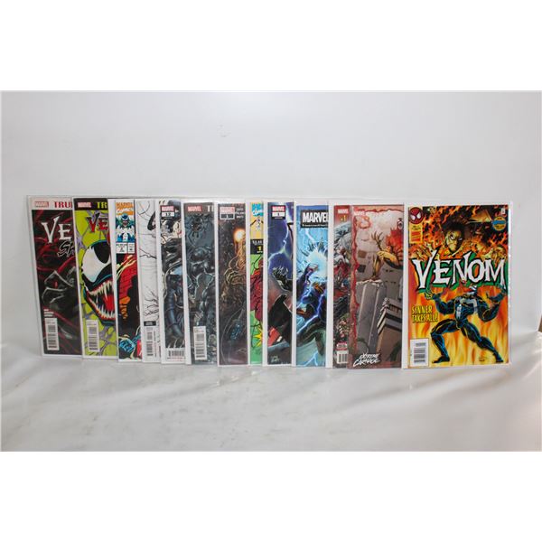 LOT OF 17 MARVEL VENOM AND CARNAGE COMICS